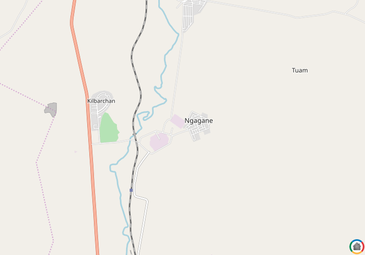 Map location of Ingagane
